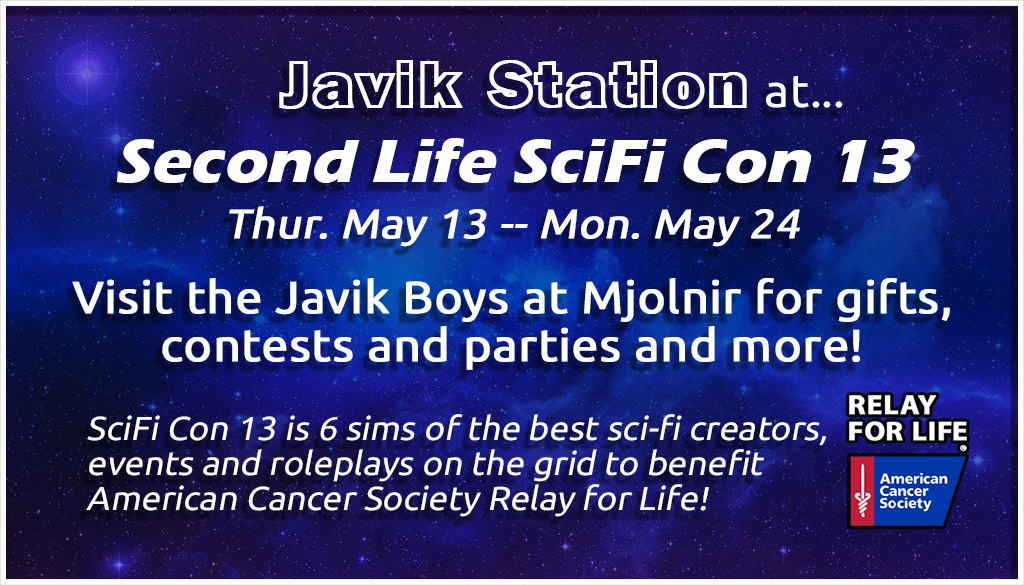 SciFi Con 13 Javik Ad SciFi Con 13 Javik Ad