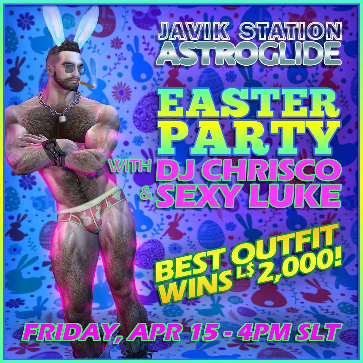 ASTROGLIDE EASTER PARTY w/ DJ CHRISCO!