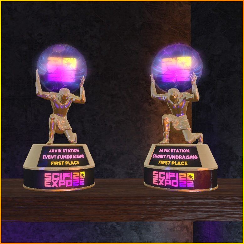 Javik Station: Top Event and Top Booth Fundraiser at 2022 SciFI Expo!