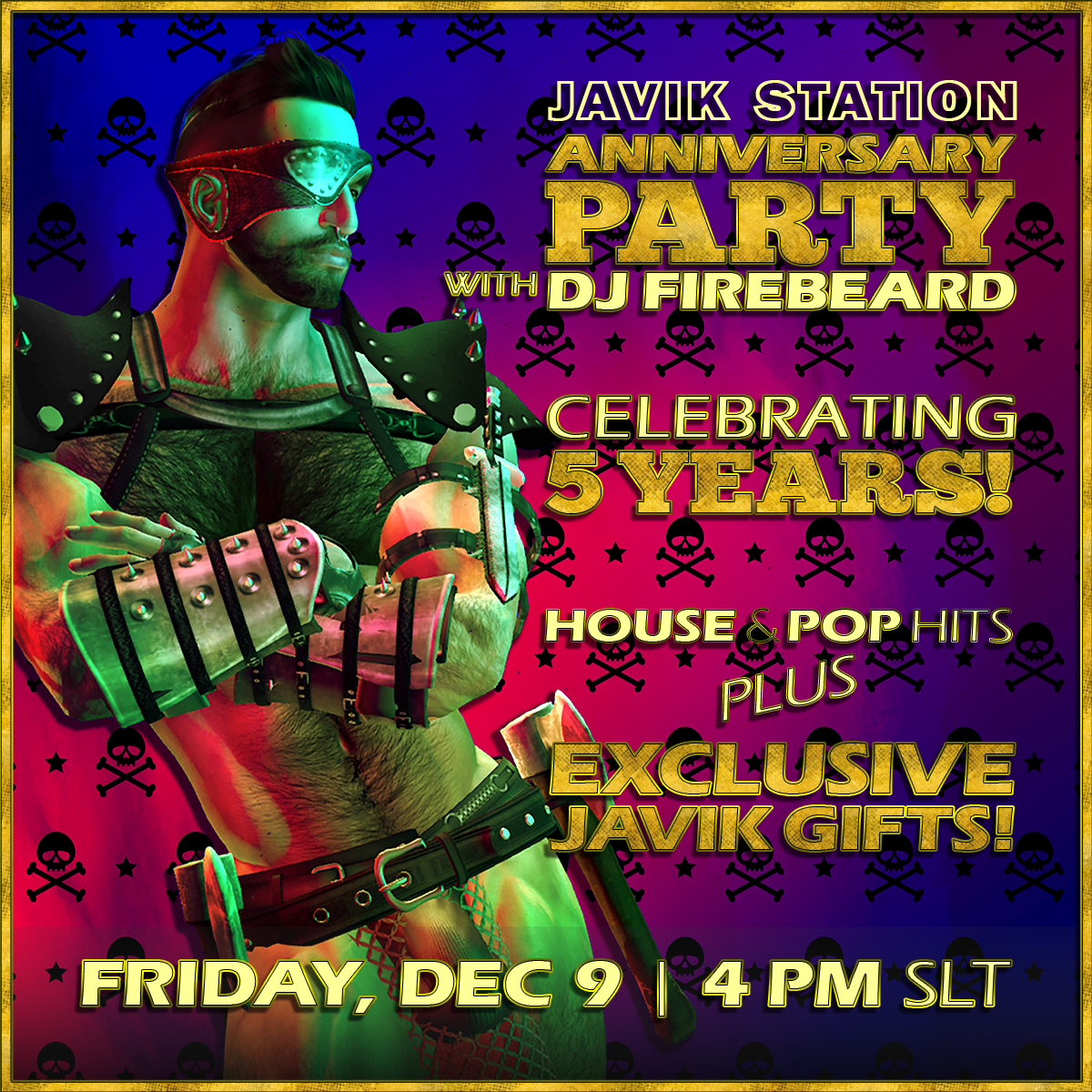 ANNIVERSARY PARTY with DJ FIREBEARD!