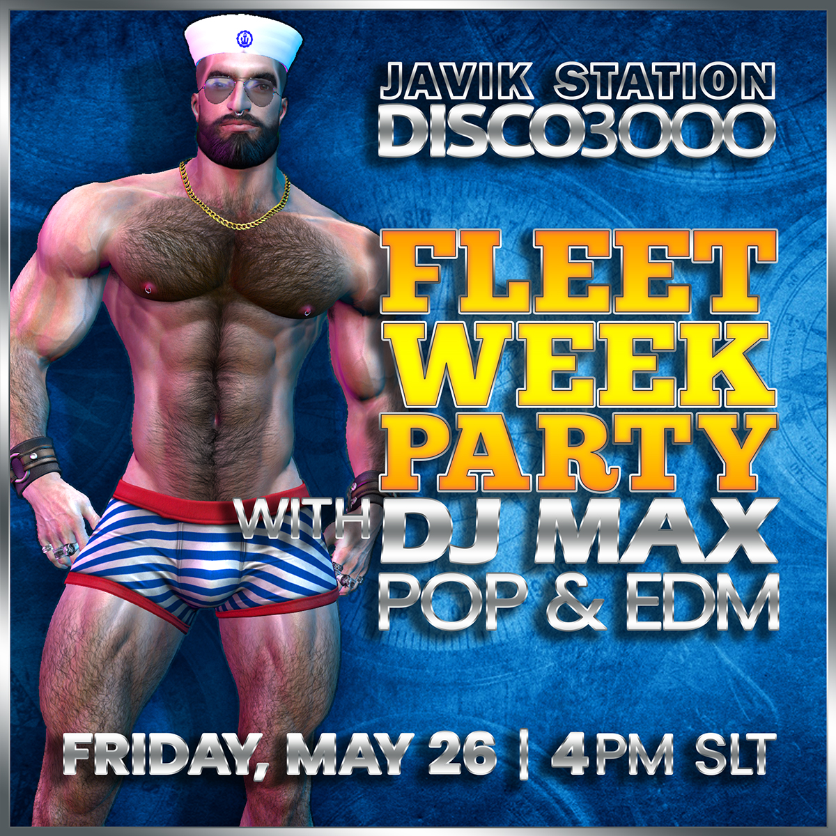 DISCO 3000 FLEET WEEK PARTY with DJ MAX!