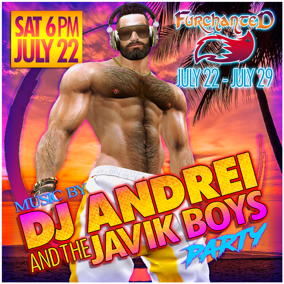 SATURDAY: DJ ANDREI & THE JAVIK BOYS @ FURCHANTED!