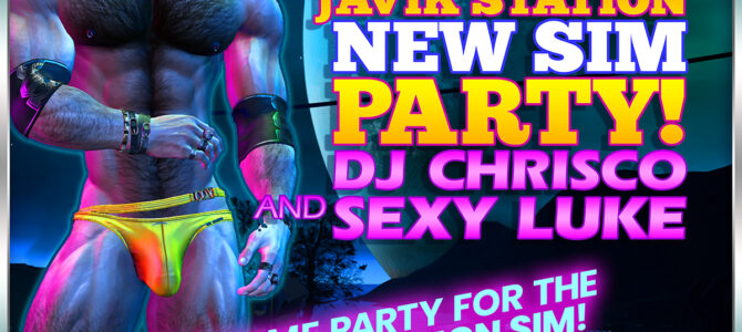 FRIDAY: JAVIK STATION NEW SIM PARTY with DJ CHRISCO!