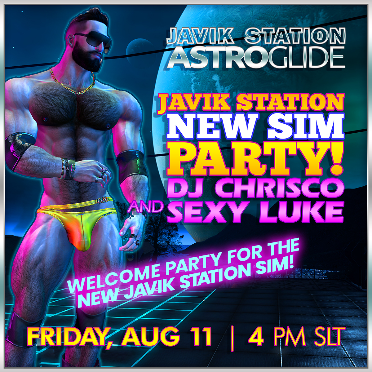 FRIDAY: JAVIK STATION NEW SIM PARTY with DJ CHRISCO!