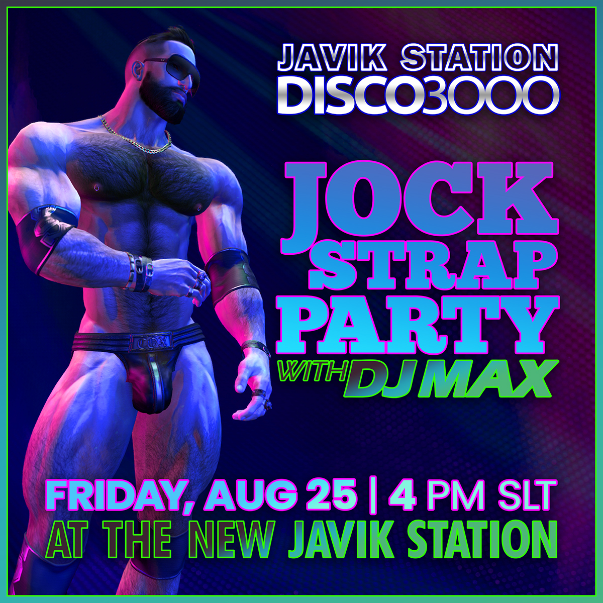 DISCO 3000 with DJ MAX @ JAVIK STATION!