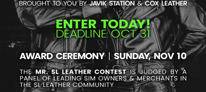 THE OFFICIAL MR. SL LEATHER CONTEST
